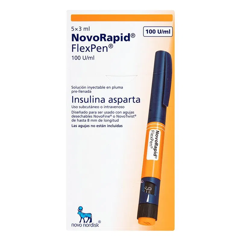 INSULINA NOVORAPID FLEXPEN – Farmacia Amiga